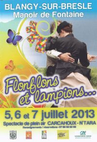 lonflons et Lampions. Du 5 au 7 juillet 2013 à BLANGY-SUR-BRESLE. Seine-Maritime. 